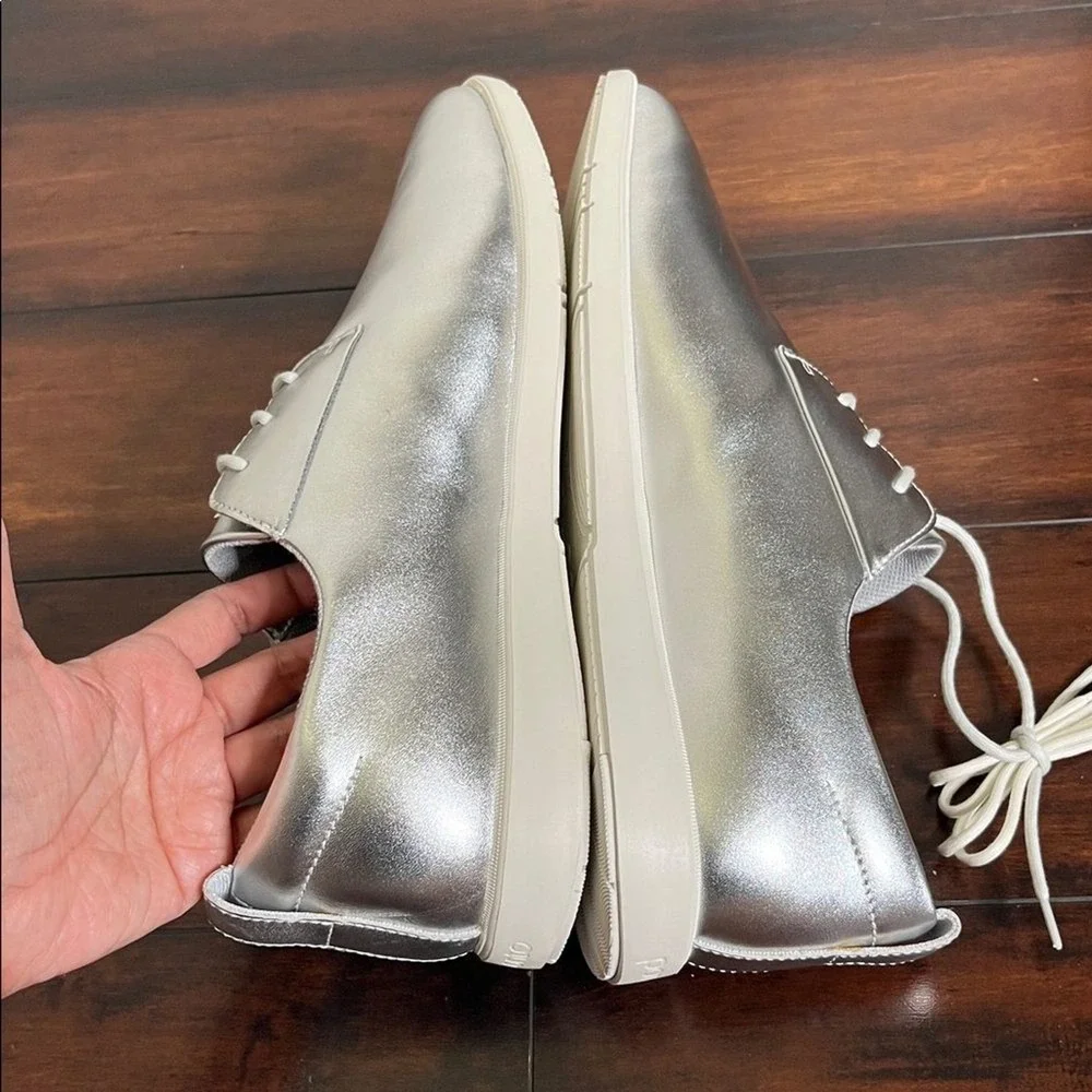 NWOB Ponto Men's The Pacific Sterling Lace-Up Leather Shoes Sustainable sz‎ 12.5